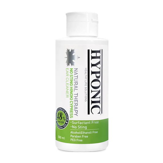 No Sting Hinoki Cypress Ear Cleaner for all dogs 500ml by Hyponic professional dog grooming tool Southlake Paws
