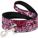 Dog Leash - Born to Blossom Pink