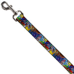 Dog Leash - Beauty & the Beast Stained Glass Scenes