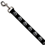 Dog Leash - MOPAR Logo Repeat Black/Silver Gradient