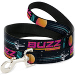 Dog Leash - BUZZ LIGHTYEAR Hyper Speed Spaceship Black/Multi Color