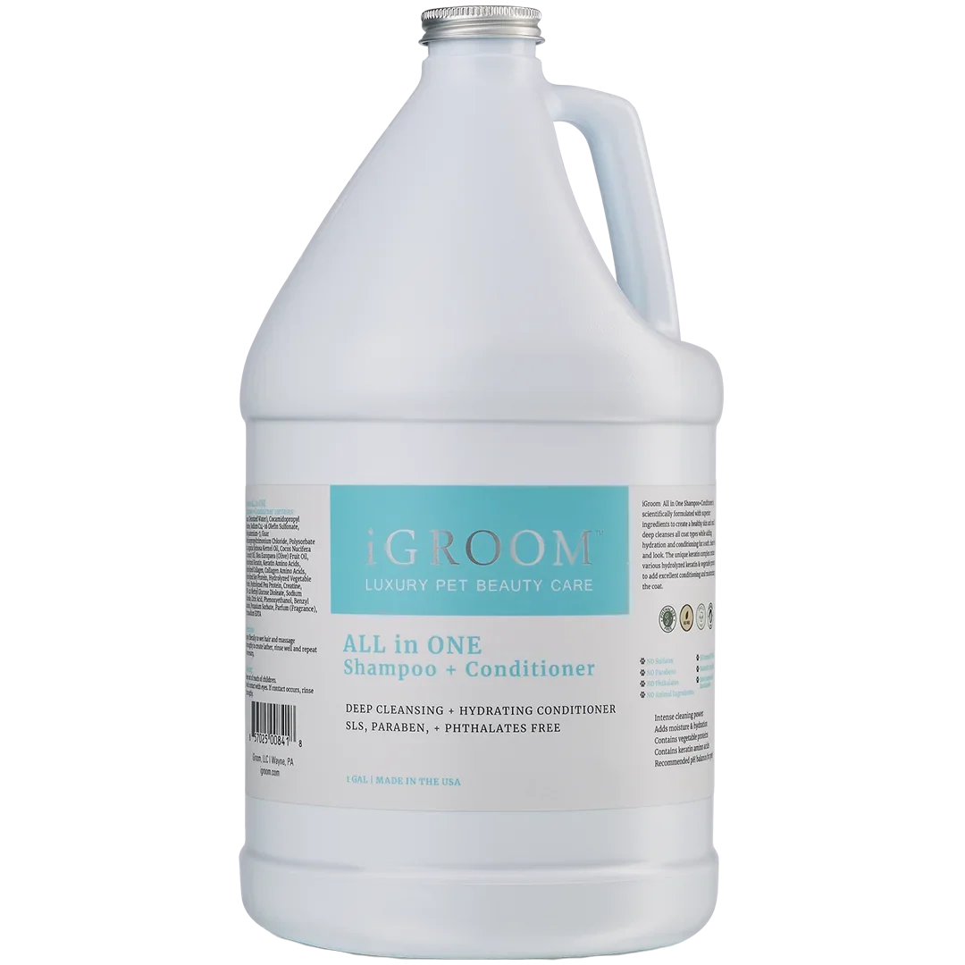 Dog All-In-One Shampoo+Conditioner Gallon by iGroom