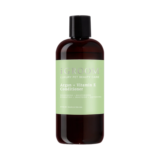 Argan and Vitamin E Conditioner 16oz by iGroom professional dog grooming tool Southlake Paws