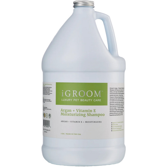 Argan and Vitamin E Shampoo Gallon by iGroom