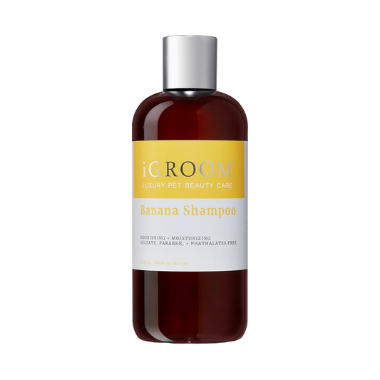 Banana Shampoo 16oz by iGroom professional dog grooming tool Southlake Paws