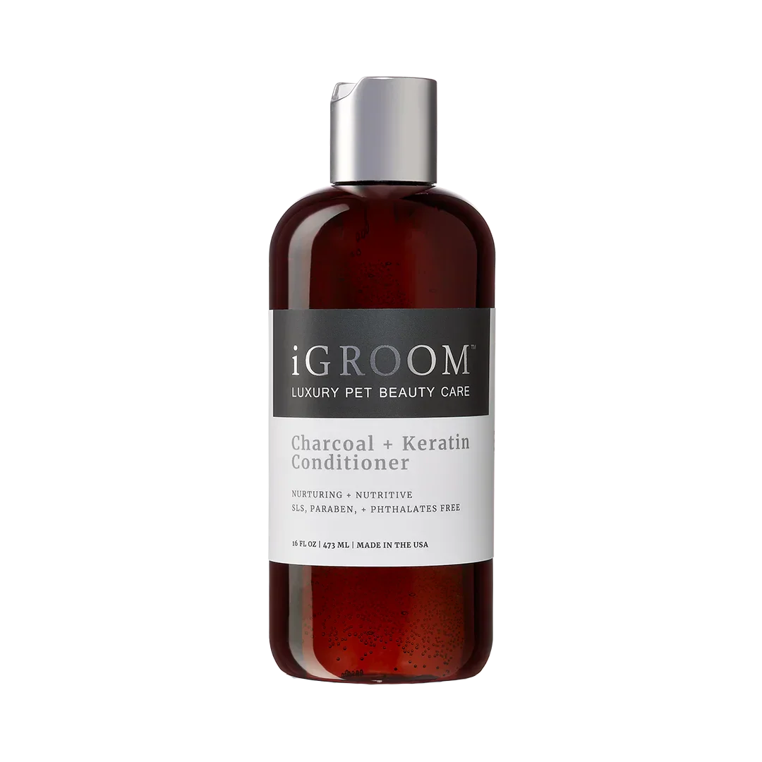 Charcoal and Keratin Conditioner 16oz by iGroom