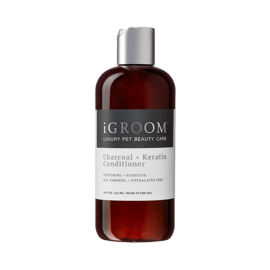 Pet Charcoal and Keratin Shampoo 16oz by iGroom
