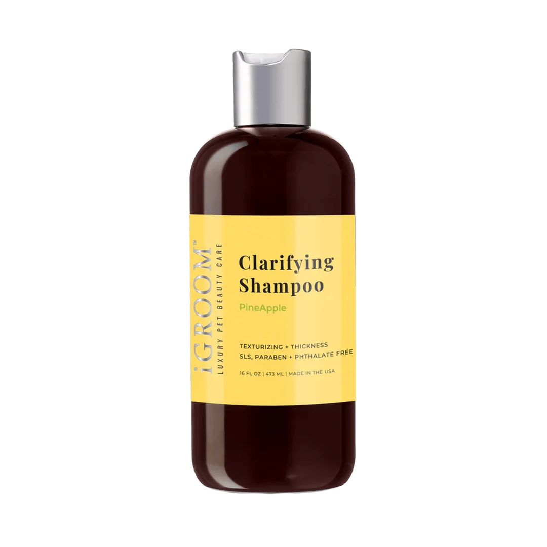 Dog Clarifying Shampoo Pineapple 16oz by iGroom