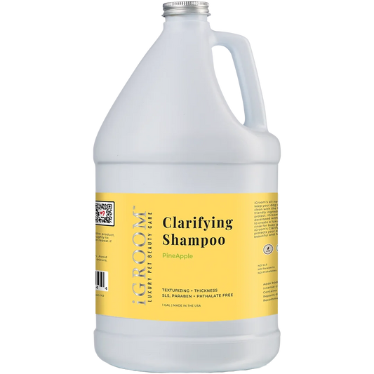 Clarifying Shampoo Pineapple Gallon by iGroom professional dog grooming tool Southlake Paws