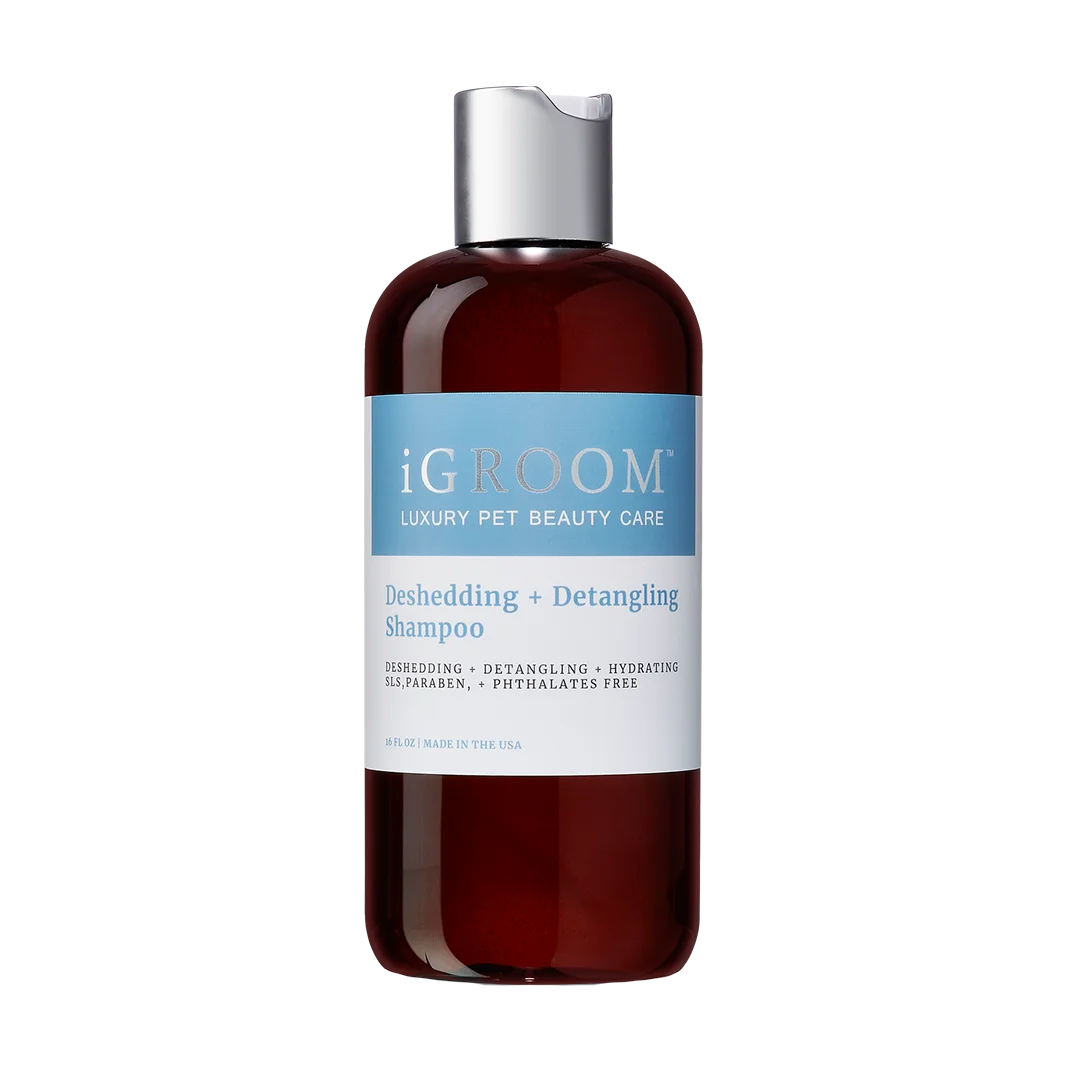 Dog Deshedding and Detangling Shampoo 16oz by iGroom