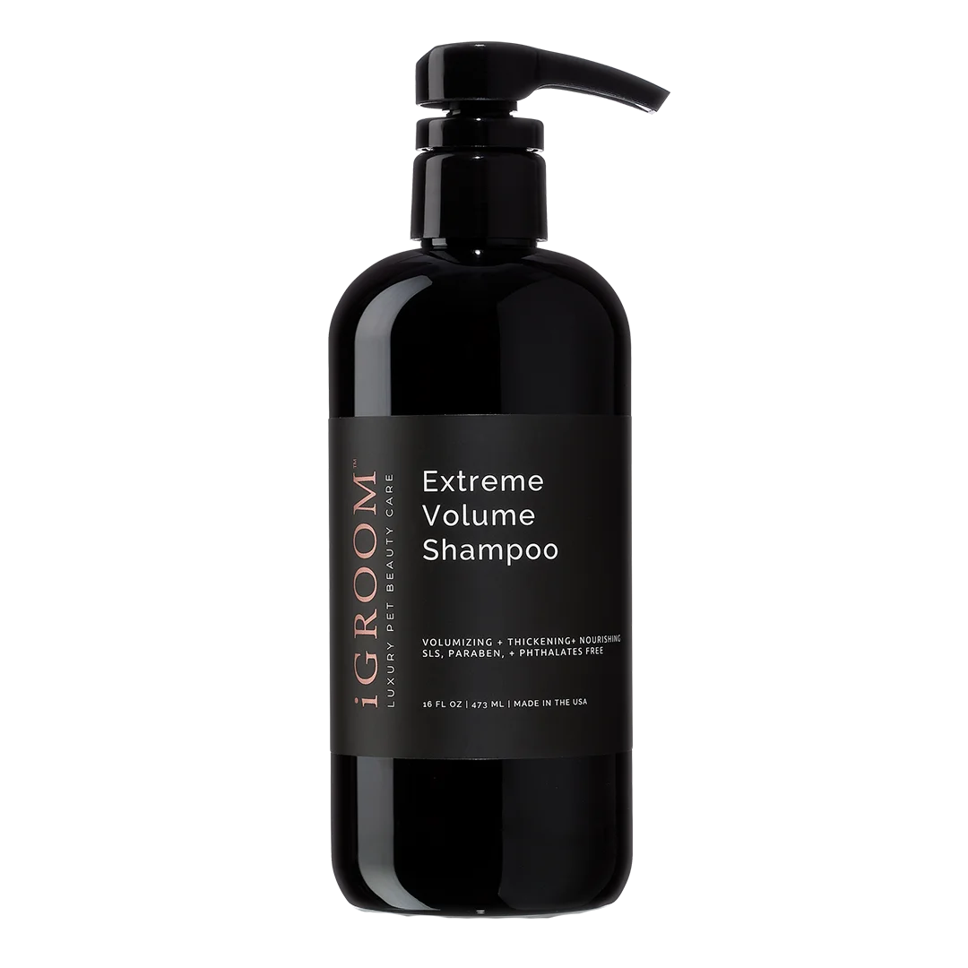 Extreme Volume Shampoo 16oz by iGroom professional dog grooming tool Southlake Paws