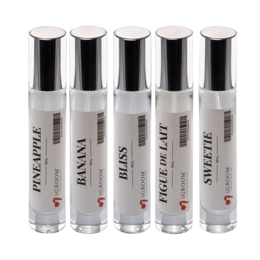 Five Best Seller Perfume Bundle 15ml by iGroom professional dog grooming tool Southlake Paws