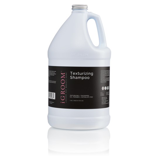 Texturizing Shampoo Gallon by iGroom professional dog grooming tool Southlake Paws