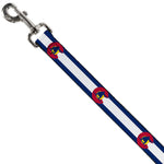 Dog Leash - Colorado Flag/Snowboarder Blue/White/Red/Yellow