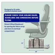 Katziela Rolling Rover Airline Compliant Expandable Wheeled Pet Carrier