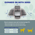 Load image into Gallery viewer, Katziela Rolling Rover Airline Compliant Expandable Wheeled Pet Carrier
