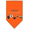 Load image into Gallery viewer, Halloween Pet and Dog Bandana Screen Printed, "Merry Halloween"
