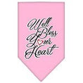Load image into Gallery viewer, Pet and Dog Bandana Screen Printed, "Well Bless Your Heart"
