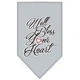 Load image into Gallery viewer, Pet and Dog Bandana Screen Printed, "Well Bless Your Heart"
