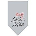 Load image into Gallery viewer, Pet and Dog Bandana Screen Printed, "Ladies Man"

