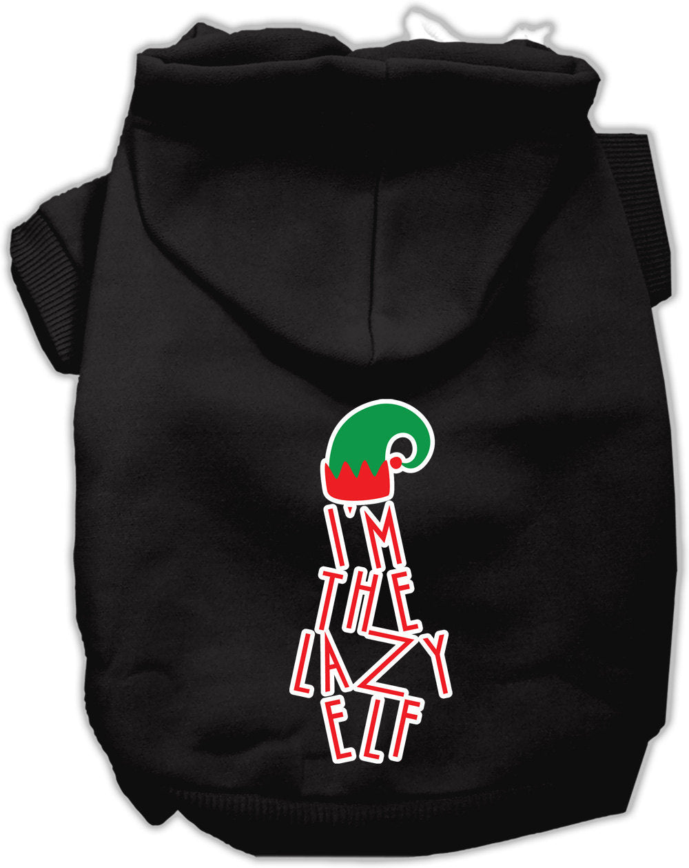 Christmas Pet Hoodie "I'm The Lazy Elf"