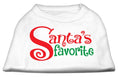 Load image into Gallery viewer, Christmas Pet Dog & Cat Shirt Screen Printed, "Santa's Favorite"
