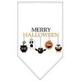 Load image into Gallery viewer, Halloween Pet and Dog Bandana Screen Printed, "Merry Halloween"
