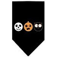 Load image into Gallery viewer, Halloween Pet and Dog Bandana Screen Printed, "The Spook Trio"
