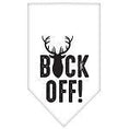 Load image into Gallery viewer, Pet and Dog Bandana Screen Printed, "Buck Off"
