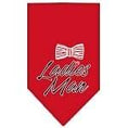Load image into Gallery viewer, Pet and Dog Bandana Screen Printed, "Ladies Man"

