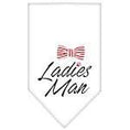Load image into Gallery viewer, Pet and Dog Bandana Screen Printed, "Ladies Man"
