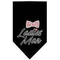 Load image into Gallery viewer, Pet and Dog Bandana Screen Printed, "Ladies Man"
