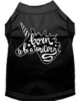 Load image into Gallery viewer, Pet Dog & Cat Shirt Screen Printed, "Born To Be A Unicorn"
