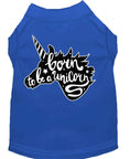 Load image into Gallery viewer, Pet Dog & Cat Shirt Screen Printed, "Born To Be A Unicorn"
