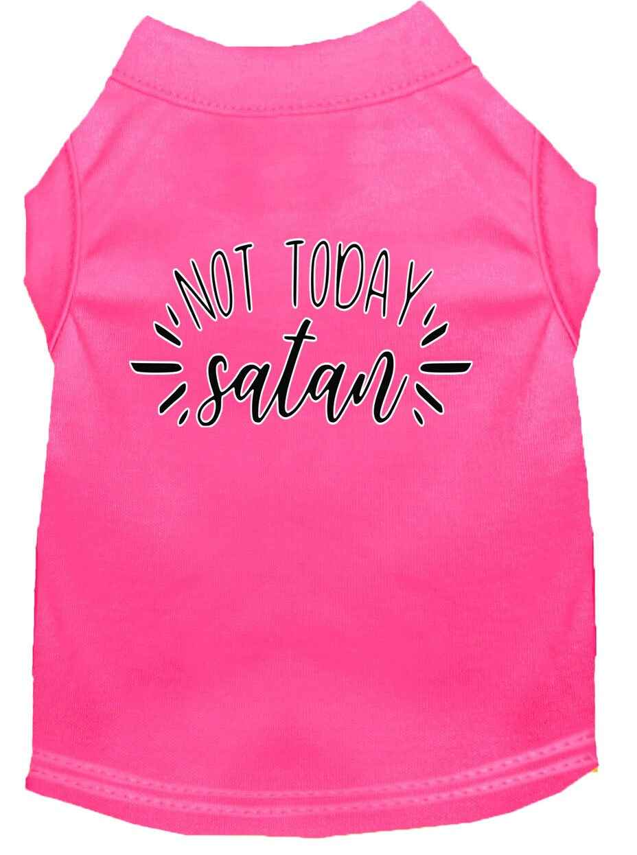 Pet Shirt "Not Today Satan"