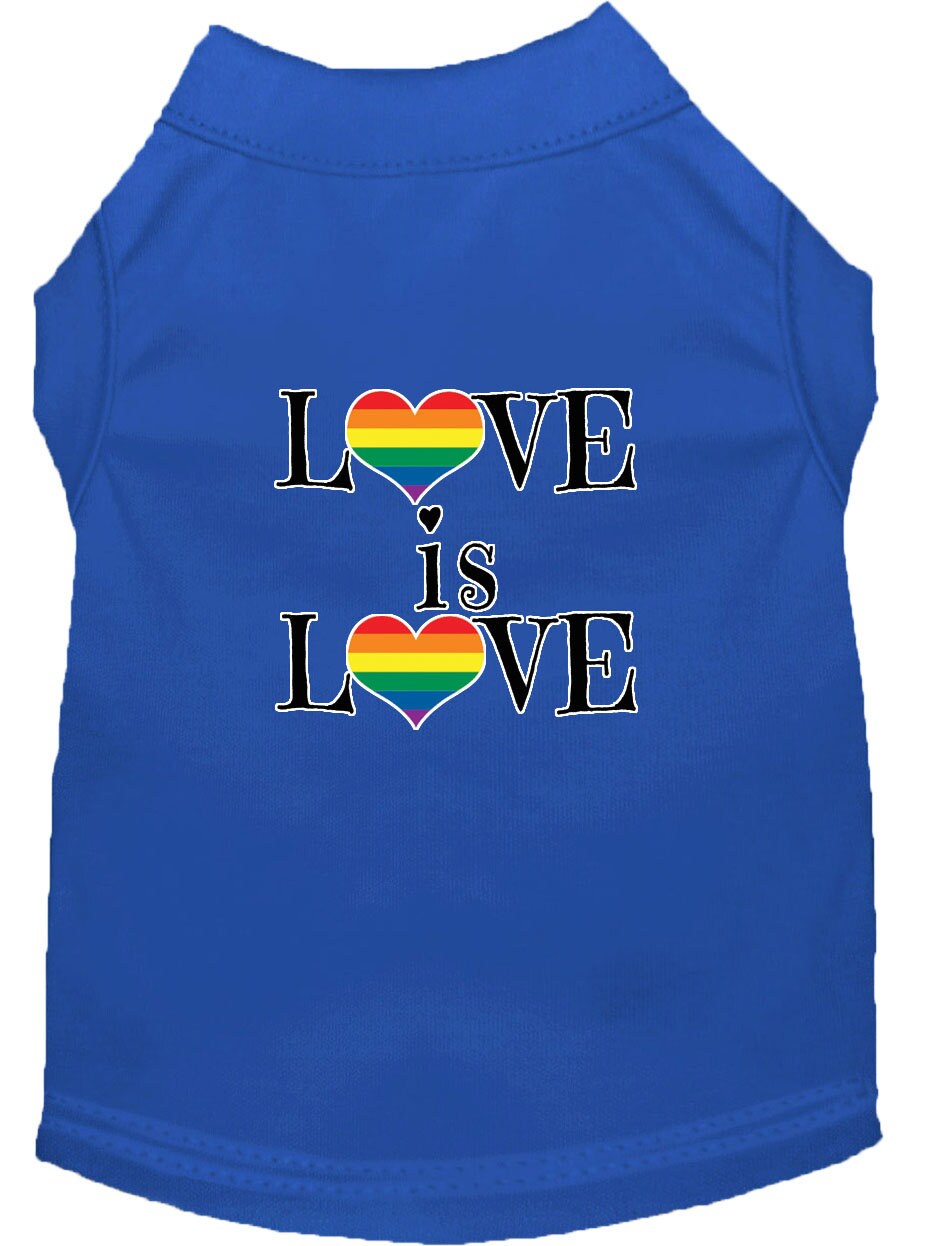 Pet Shirt "Love Is Love"