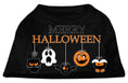Load image into Gallery viewer, Pet Dog & Cat Shirt Screen Printed, "Merry Halloween"
