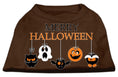 Load image into Gallery viewer, Pet Dog & Cat Shirt Screen Printed, "Merry Halloween"
