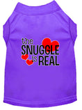 Load image into Gallery viewer, Pet Shirt "The Snuggle Is Real"
