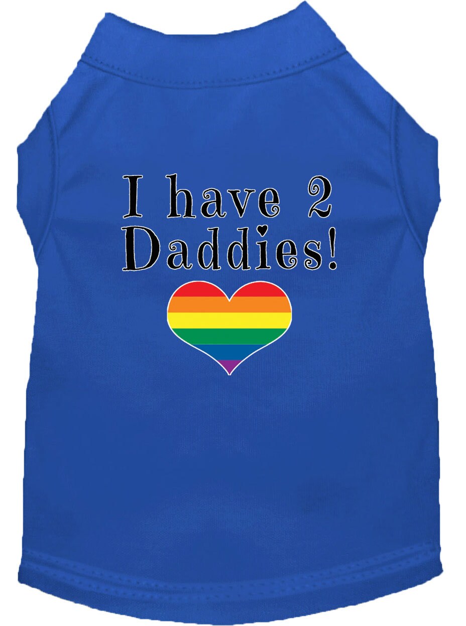 Pet Shirt "I Have Two Daddies"