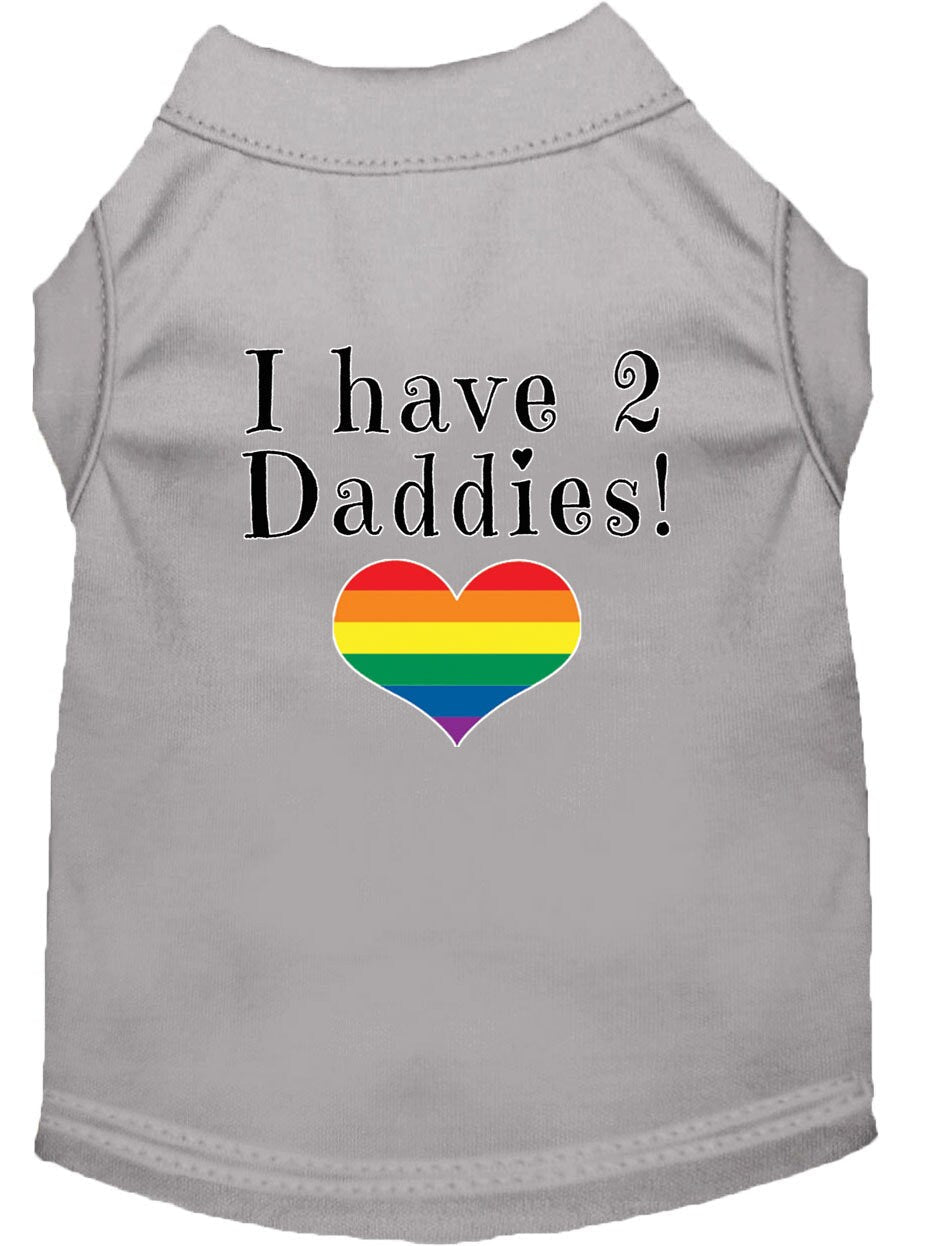 Pet Shirt "I Have Two Daddies"