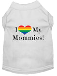 Load image into Gallery viewer, Pet Shirt "I Heart My Mommies"
