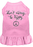 Load image into Gallery viewer, Pet Dress "Don't Worry, Be Hippy"
