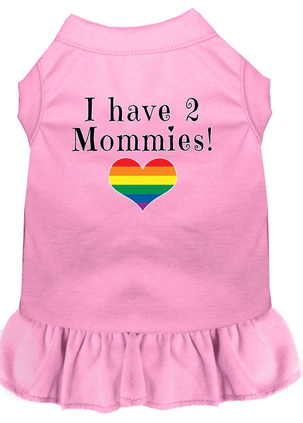 Pet Dress "I Have Two Mommies"