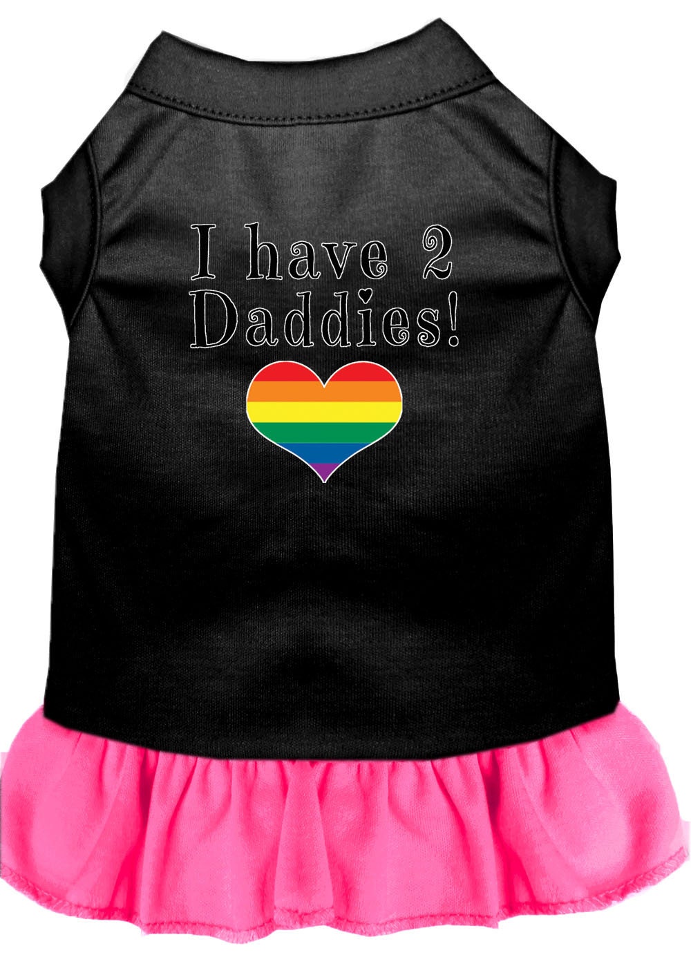 Pet Dress "I Have 2 Daddies"