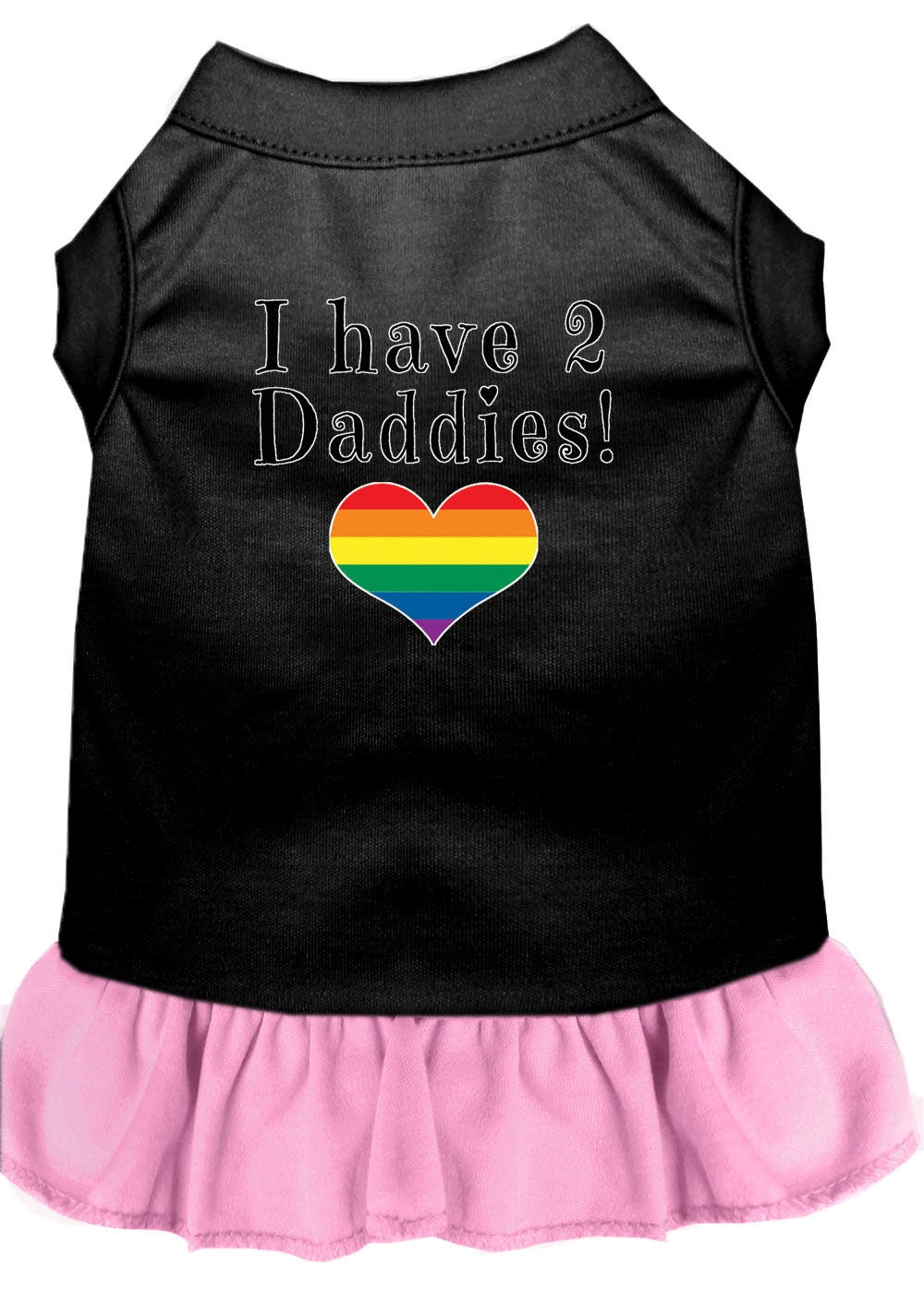 Pet Dress "I Have 2 Daddies"