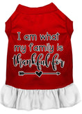 Load image into Gallery viewer, Pet Dress "I Am What My Family Is Thankful For"
