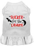 Load image into Gallery viewer, Halloween Pet Dress "Sucker For The Ladies"
