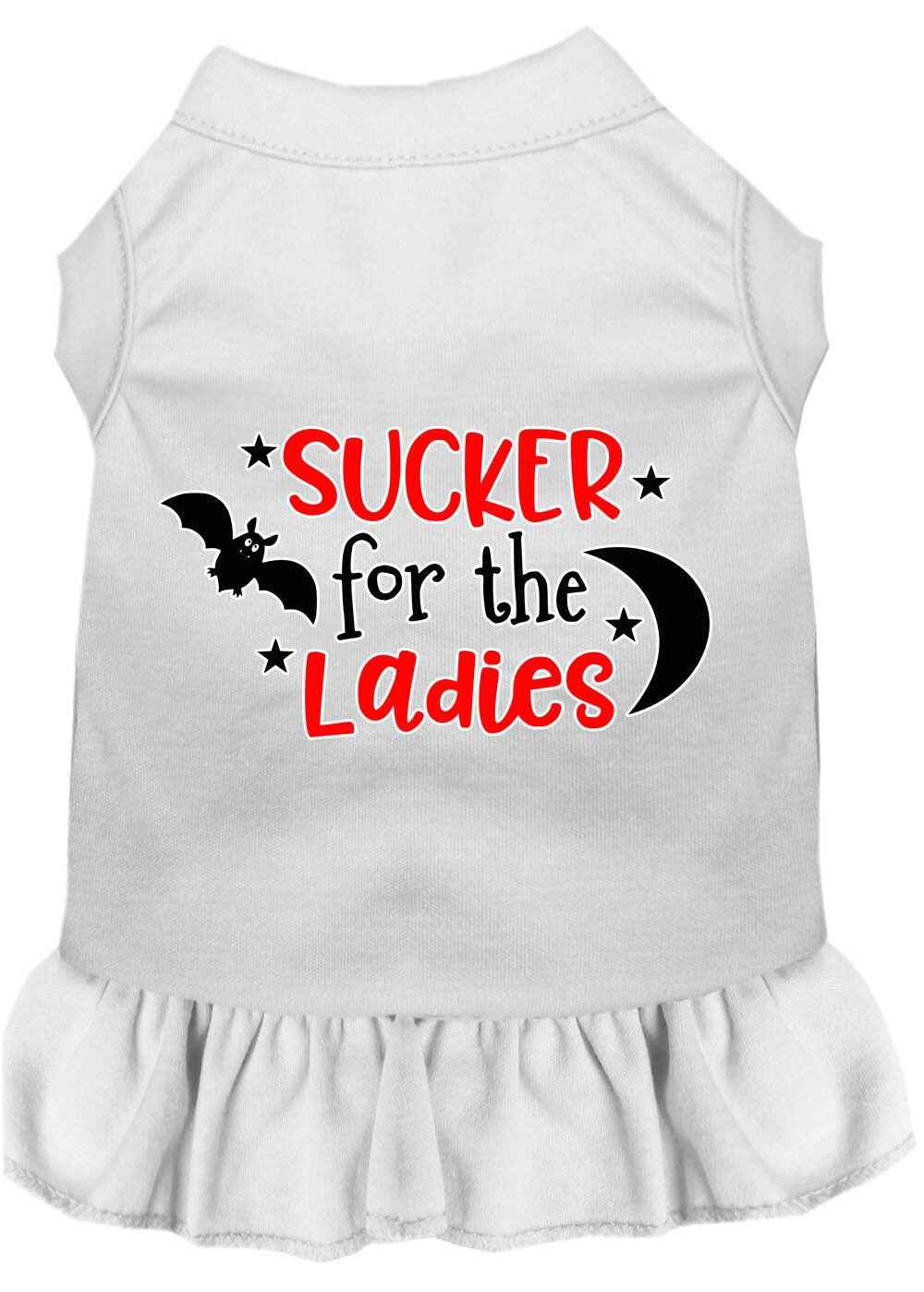 Halloween Pet Dress "Sucker For The Ladies"