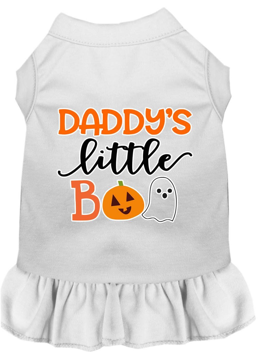 Halloween Pet Dress "Daddy's Little Boo"